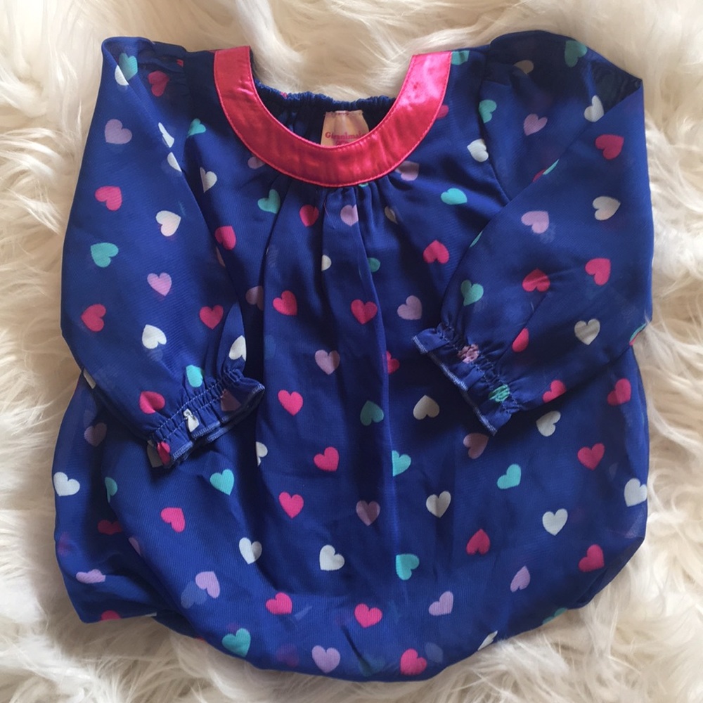 Toddler Girls Long Sleeve Blouse